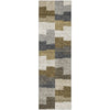 Piper Looms Mayfield Geometric AMF659 Brown Machine Washable Area Rug Runner Main Image