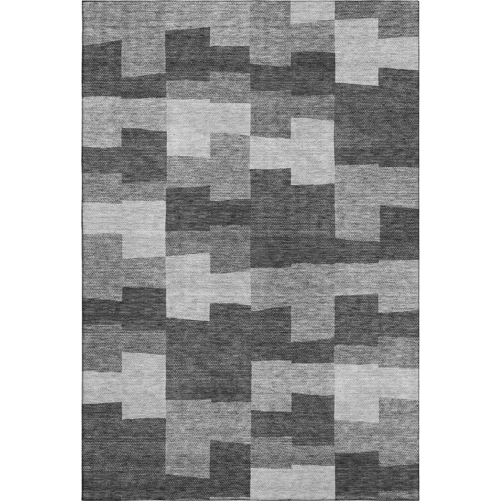 Piper Looms Mayfield Geometric AMF659 Gray Machine Washable Area Rug main image