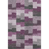 Piper Looms Mayfield Geometric AMF659 Merlot Machine Washable Area Rug main image