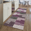 Piper Looms Mayfield Geometric AMF659 Merlot Machine Washable Area Rug Runner Lifestyle Image Feature