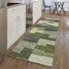 Piper Looms Mayfield Geometric AMF659 Olive Machine Washable Area Rug Runner Lifestyle Image Feature