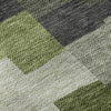 Piper Looms Mayfield Geometric AMF659 Olive Machine Washable Area Rug Swatch Image