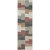 Piper Looms Mayfield Geometric AMF659 Paprika Machine Washable Area Rug Runner Main Image