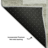Piper Looms Mayfield Geometric AMF659 Taupe Machine Washable Area Rug Backing Image