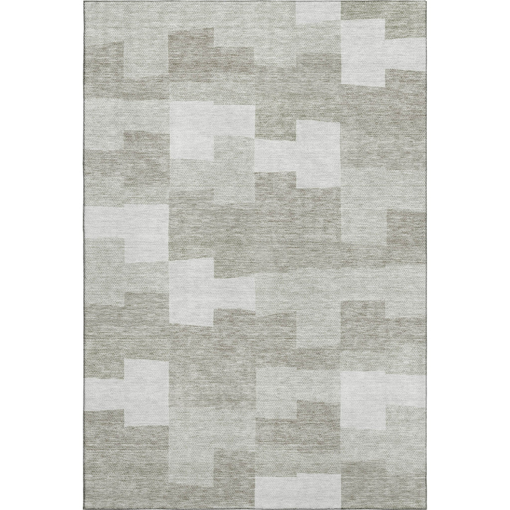 Piper Looms Mayfield Geometric AMF659 Taupe Machine Washable Area Rug main image