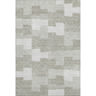 Piper Looms Mayfield Geometric AMF659 Taupe Machine Washable Area Rug main image