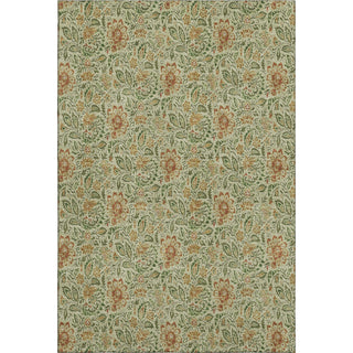 Piper Looms Mayfield Floral AMF660 Aloe Machine Washable Area Rug main image