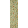 Piper Looms Mayfield Floral AMF660 Aloe Machine Washable Area Rug Runner Main Image