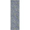Piper Looms Mayfield Floral AMF660 Denim Machine Washable Area Rug Runner Main Image