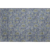 Piper Looms Mayfield Floral AMF660 Denim Machine Washable Area Rug Scatter Main Image