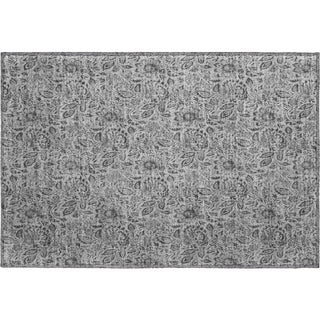 Piper Looms Mayfield Floral AMF660 Gray Machine Washable Area Rug Scatter Main Image
