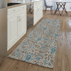 Piper Looms Mayfield Floral AMF660 Mocha Machine Washable Area Rug Runner Lifestyle Image Feature
