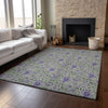 Piper Looms Mayfield Floral AMF660 Olive Machine Washable Area Rug Lifestyle Image Feature