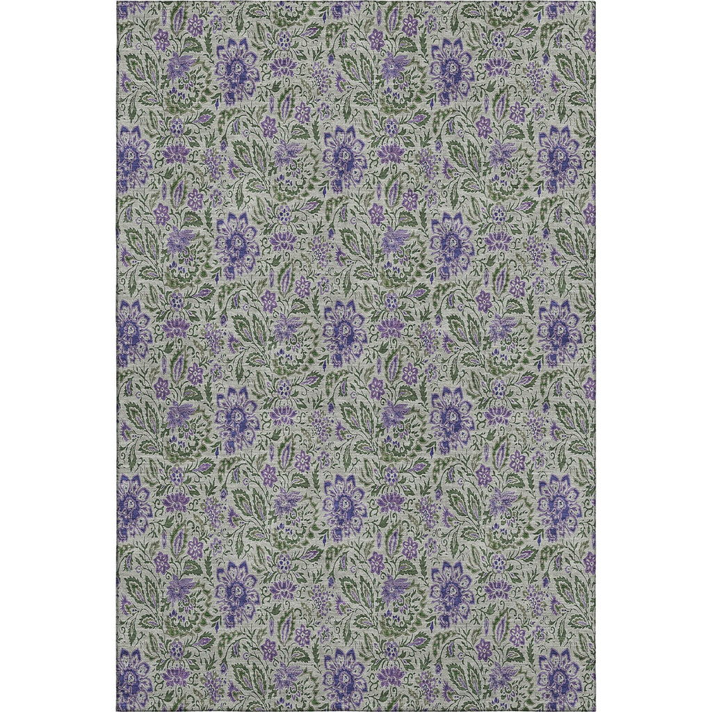 Piper Looms Mayfield Floral AMF660 Olive Machine Washable Area Rug main image