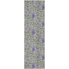 Piper Looms Mayfield Floral AMF660 Olive Machine Washable Area Rug Runner Main Image