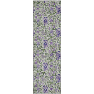 Piper Looms Mayfield Floral AMF660 Olive Machine Washable Area Rug Runner Main Image