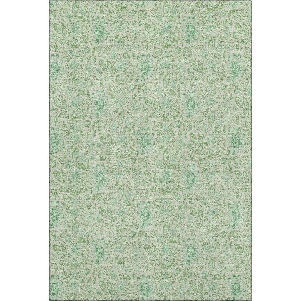 Piper Looms Mayfield Floral AMF660 Sage Machine Washable Area Rug main image