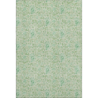 Piper Looms Mayfield Floral AMF660 Sage Machine Washable Area Rug main image