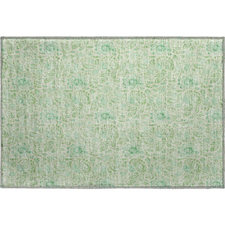Piper Looms Mayfield Floral AMF660 Sage Machine Washable Area Rug Scatter Main Image