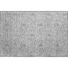 Piper Looms Mayfield Floral AMF660 Silver Machine Washable Area Rug Scatter Main Image