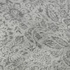 Piper Looms Mayfield Floral AMF660 Silver Machine Washable Area Rug Swatch Image