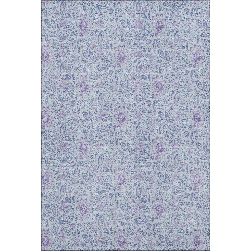 Piper Looms Mayfield Floral AMF660 Sky Machine Washable Area Rug main image