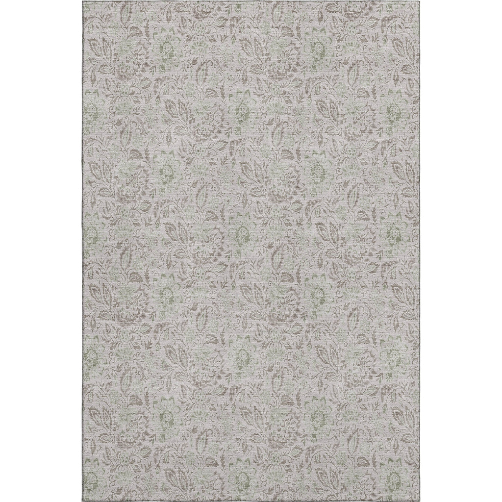Piper Looms Mayfield Floral AMF660 Taupe Machine Washable Area Rug main image