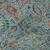 Piper Looms Mayfield Floral AMF660 Teal Machine Washable Area Rug Swatch Image