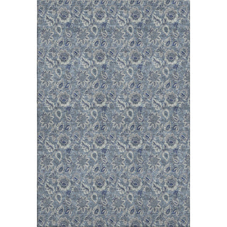 Piper Looms Mayfield Floral AMF661 Blue Machine Washable Area Rug main image