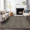 Piper Looms Mayfield Floral AMF661 Chocolate Machine Washable Area Rug Lifestyle Image Feature