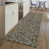 Piper Looms Mayfield Floral AMF661 Chocolate Machine Washable Area Rug Runner Lifestyle Image Feature