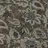 Piper Looms Mayfield Floral AMF661 Chocolate Machine Washable Area Rug Swatch Image