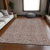 Piper Looms Mayfield Floral AMF661 Copper Machine Washable Area Rug Lifestyle Image Feature