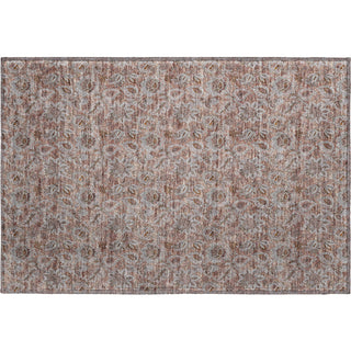 Piper Looms Mayfield Floral AMF661 Copper Machine Washable Area Rug Scatter Main Image