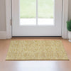 Piper Looms Mayfield Floral AMF661 Gold Machine Washable Area Rug Scatter Lifestyle Image Feature