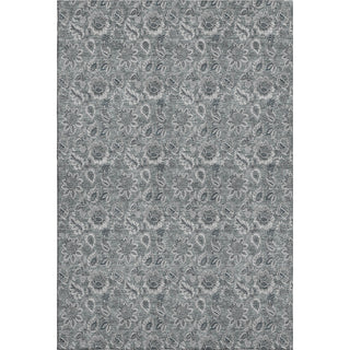 Piper Looms Mayfield Floral AMF661 Gray Machine Washable Area Rug main image