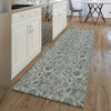 Piper Looms Mayfield Floral AMF661 Gray Machine Washable Area Rug Runner Lifestyle Image Feature