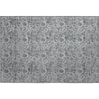 Piper Looms Mayfield Floral AMF661 Gray Machine Washable Area Rug Scatter Main Image