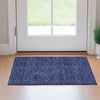 Piper Looms Mayfield Floral AMF661 Navy Machine Washable Area Rug Scatter Lifestyle Image Feature