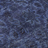 Piper Looms Mayfield Floral AMF661 Navy Machine Washable Area Rug Swatch Image