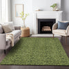 Piper Looms Mayfield Floral AMF661 Olive Machine Washable Area Rug Lifestyle Image Feature