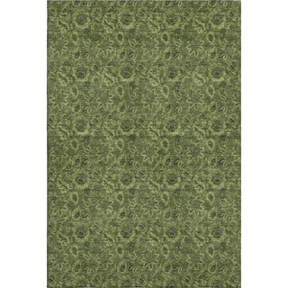 Piper Looms Mayfield Floral AMF661 Olive Machine Washable Area Rug main image
