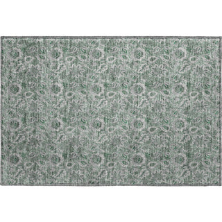 Piper Looms Mayfield Floral AMF661 Sage Machine Washable Area Rug Scatter Main Image