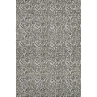 Piper Looms Mayfield Floral AMF661 Taupe Machine Washable Area Rug main image