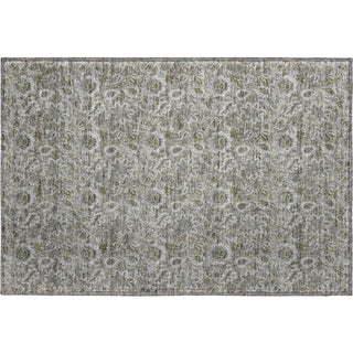 Piper Looms Mayfield Floral AMF661 Taupe Machine Washable Area Rug Scatter Main Image