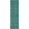 Piper Looms Mayfield Floral AMF661 Teal Machine Washable Area Rug Runner Main Image