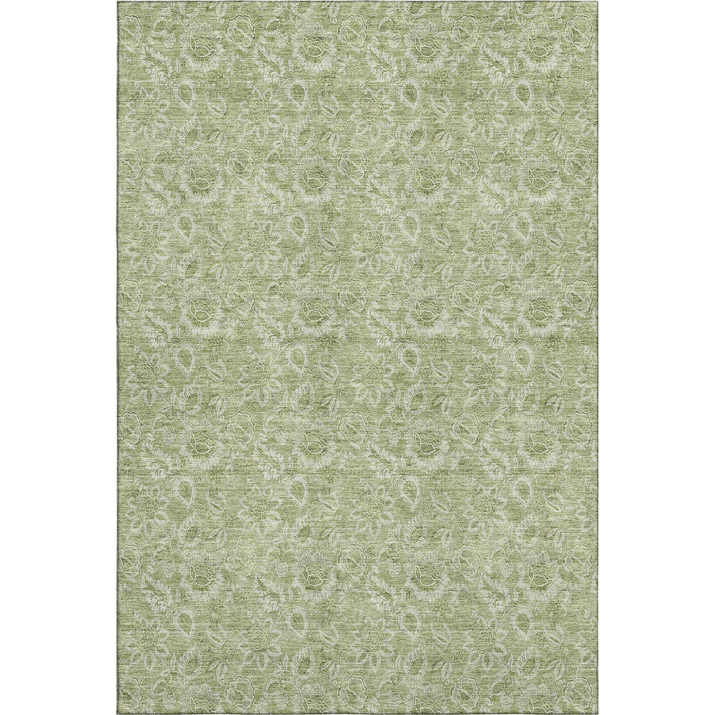 Piper Looms Mayfield Floral AMF662 Aloe Machine Washable Area Rug main image
