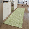 Piper Looms Mayfield Floral AMF662 Aloe Machine Washable Area Rug Runner Lifestyle Image Feature