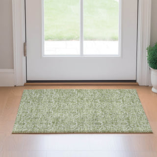 Piper Looms Mayfield Floral AMF662 Aloe Machine Washable Area Rug Scatter Lifestyle Image Feature
