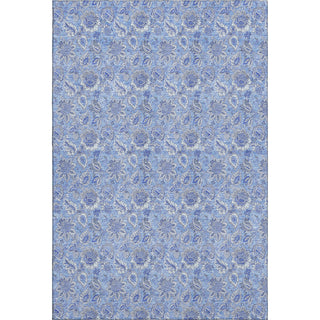 Piper Looms Mayfield Floral AMF662 Blue Machine Washable Area Rug main image